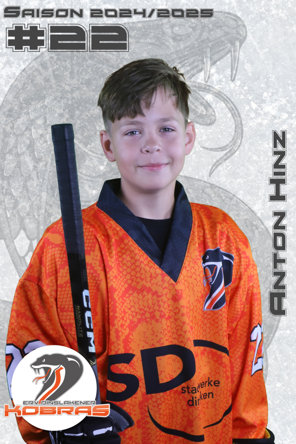 Player Card   2024 25   22   Anton Hinz